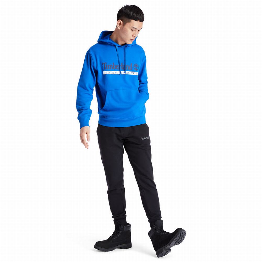 Timberland 1973 Kukuletalı Tişörtü Erkek Mavi | TR-2801R