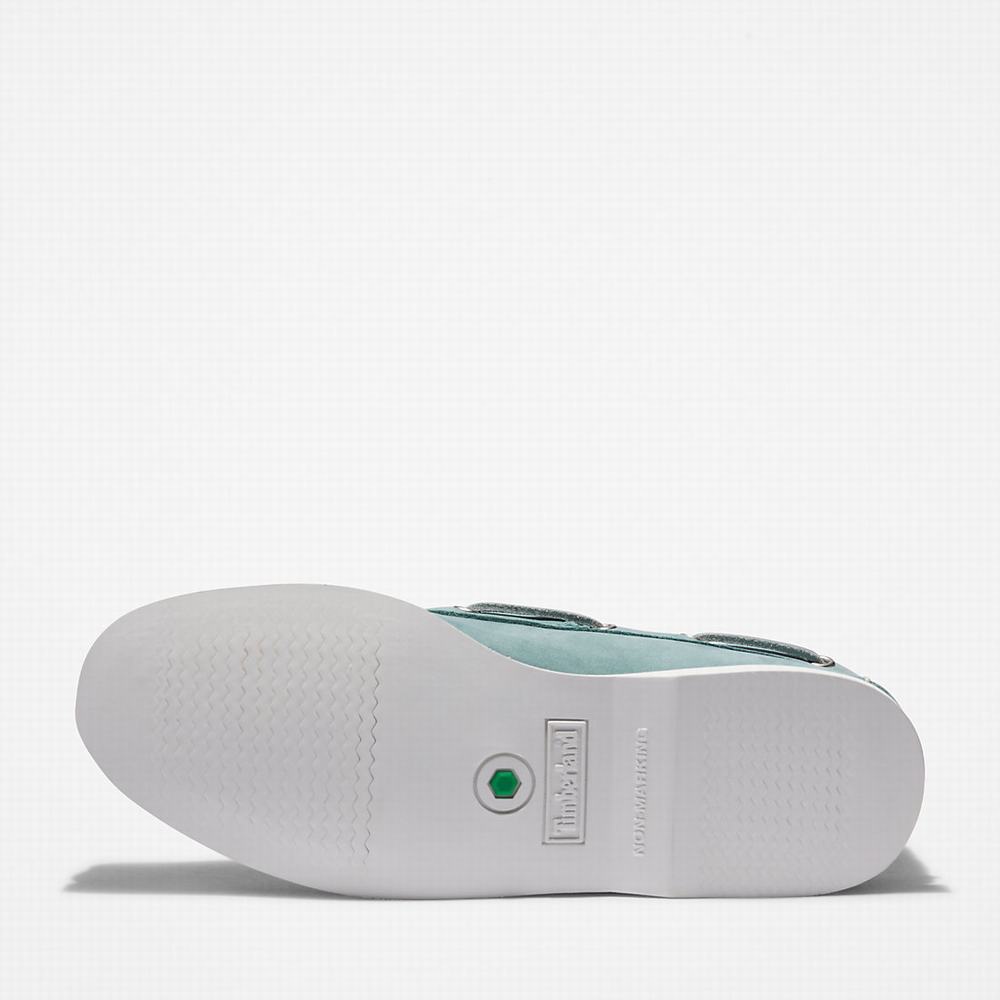 Timberland 2-Eye Classic Tekne Ayakkabısı Erkek Açık Mavi | TR-0961R