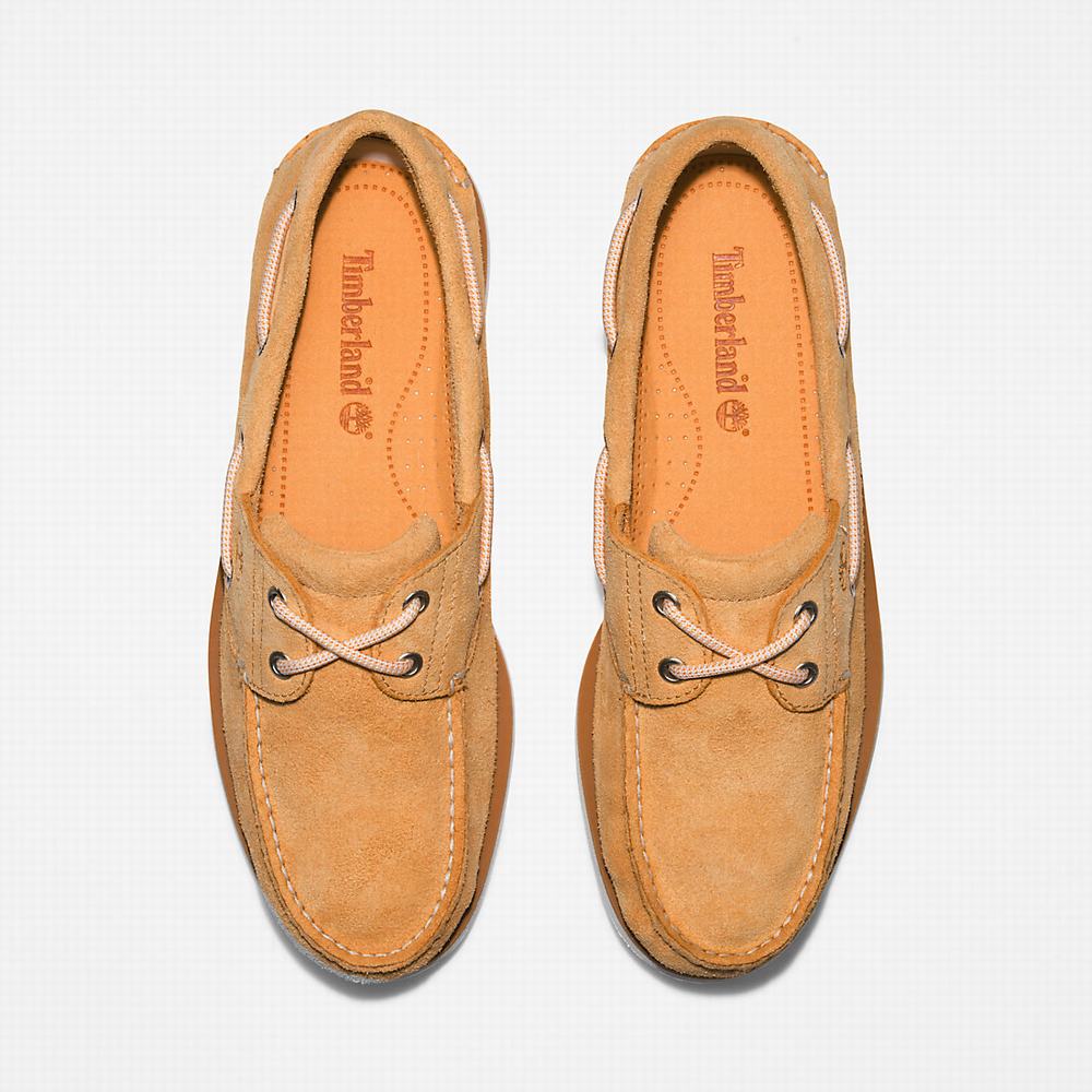 Timberland 2-Eye Classic Tekne Ayakkabısı Erkek Turuncu | TR-1769Y