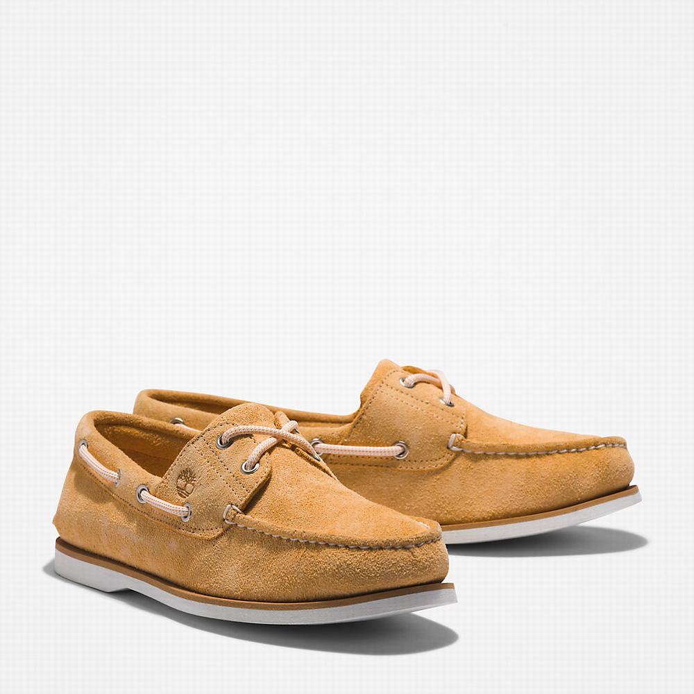 Timberland 2-Eye Classic Tekne Ayakkabısı Erkek Turuncu | TR-1769Y