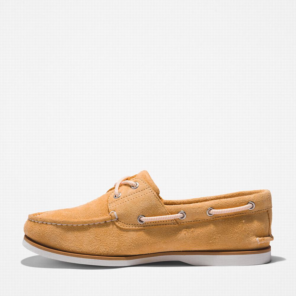 Timberland 2-Eye Classic Tekne Ayakkabısı Erkek Turuncu | TR-1769Y
