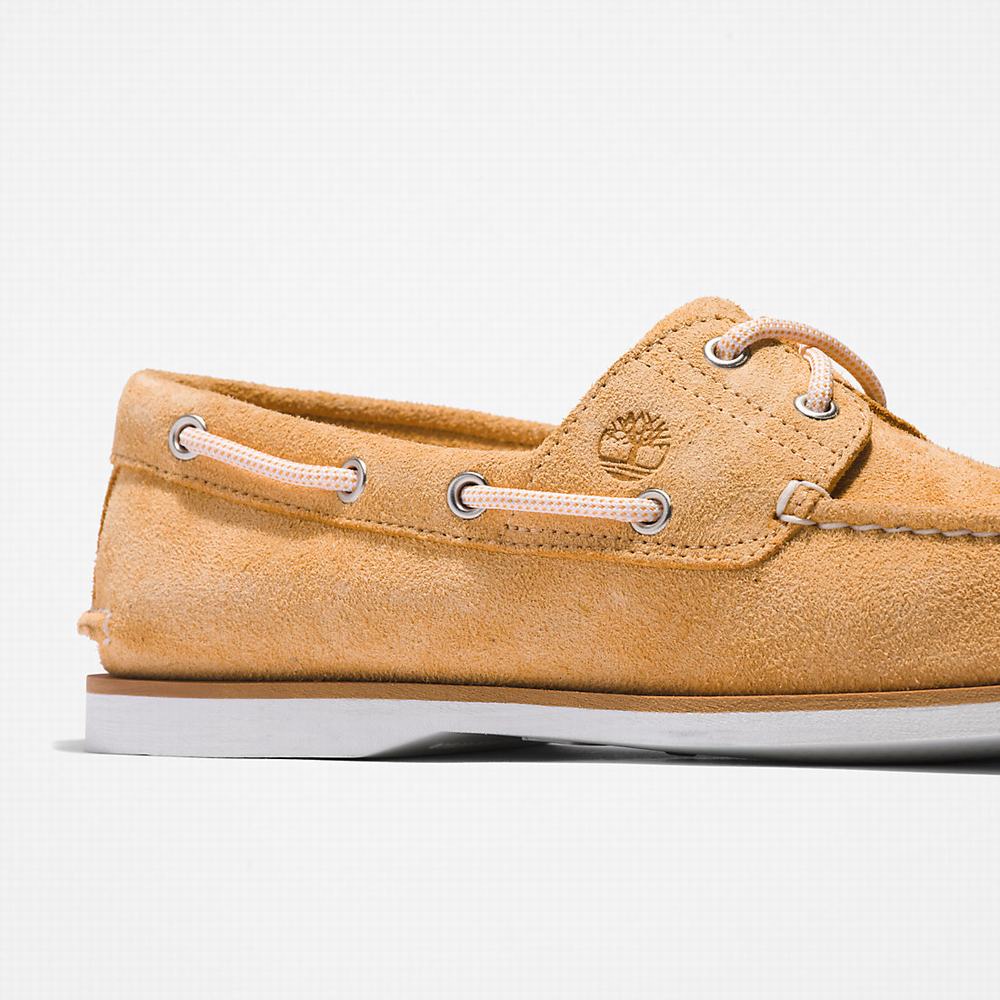 Timberland 2-Eye Classic Tekne Ayakkabısı Erkek Turuncu | TR-1769Y