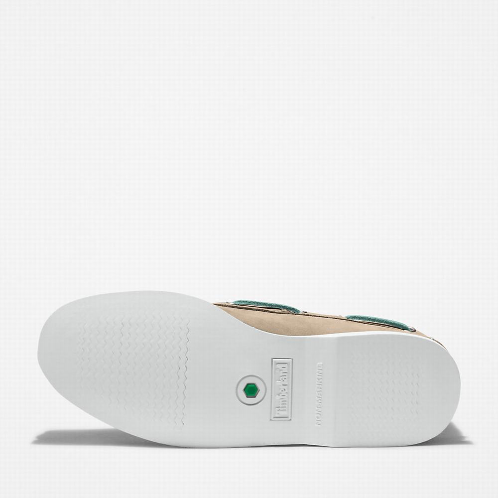 Timberland 2-Eye Classic Tekne Ayakkabısı Erkek Bej Rengi | TR-3689C