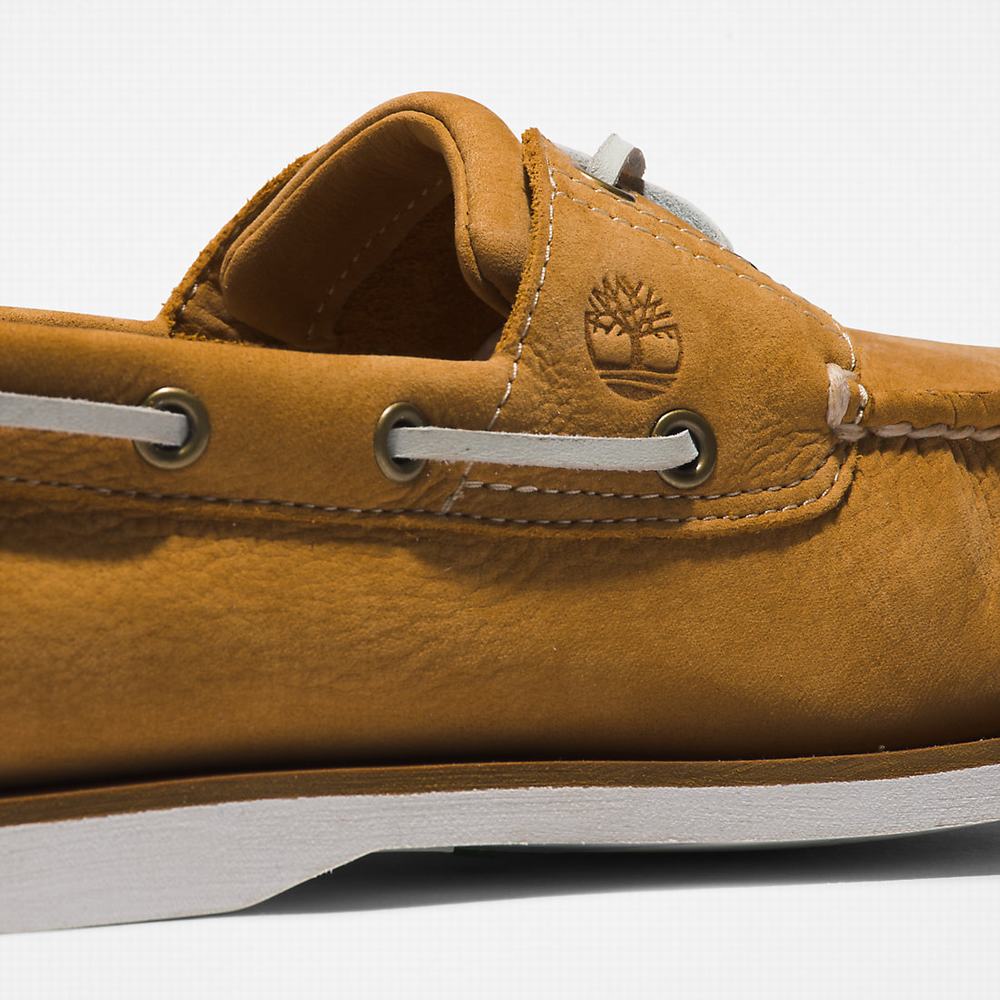 Timberland 2-Eye Classic Tekne Ayakkabısı Erkek Açık Kahverengi | TR-9421T