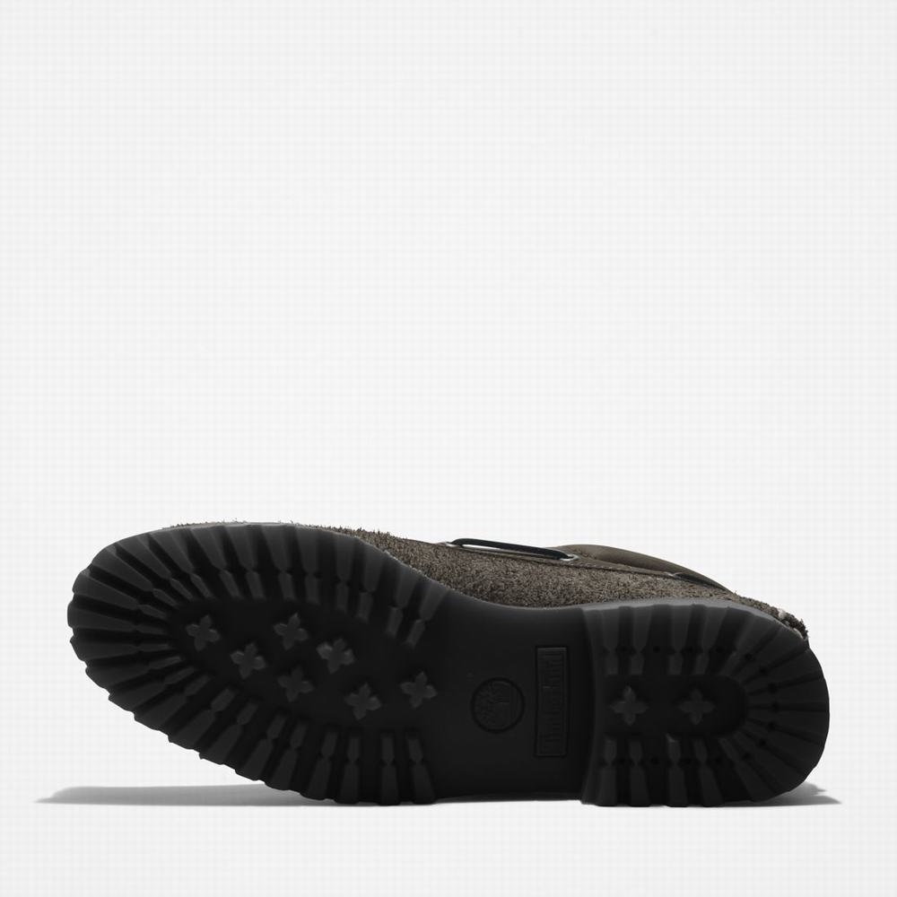 Timberland 3-Eye Lug Handsewn Tekne Ayakkabısı Erkek Gri | TR-1407K