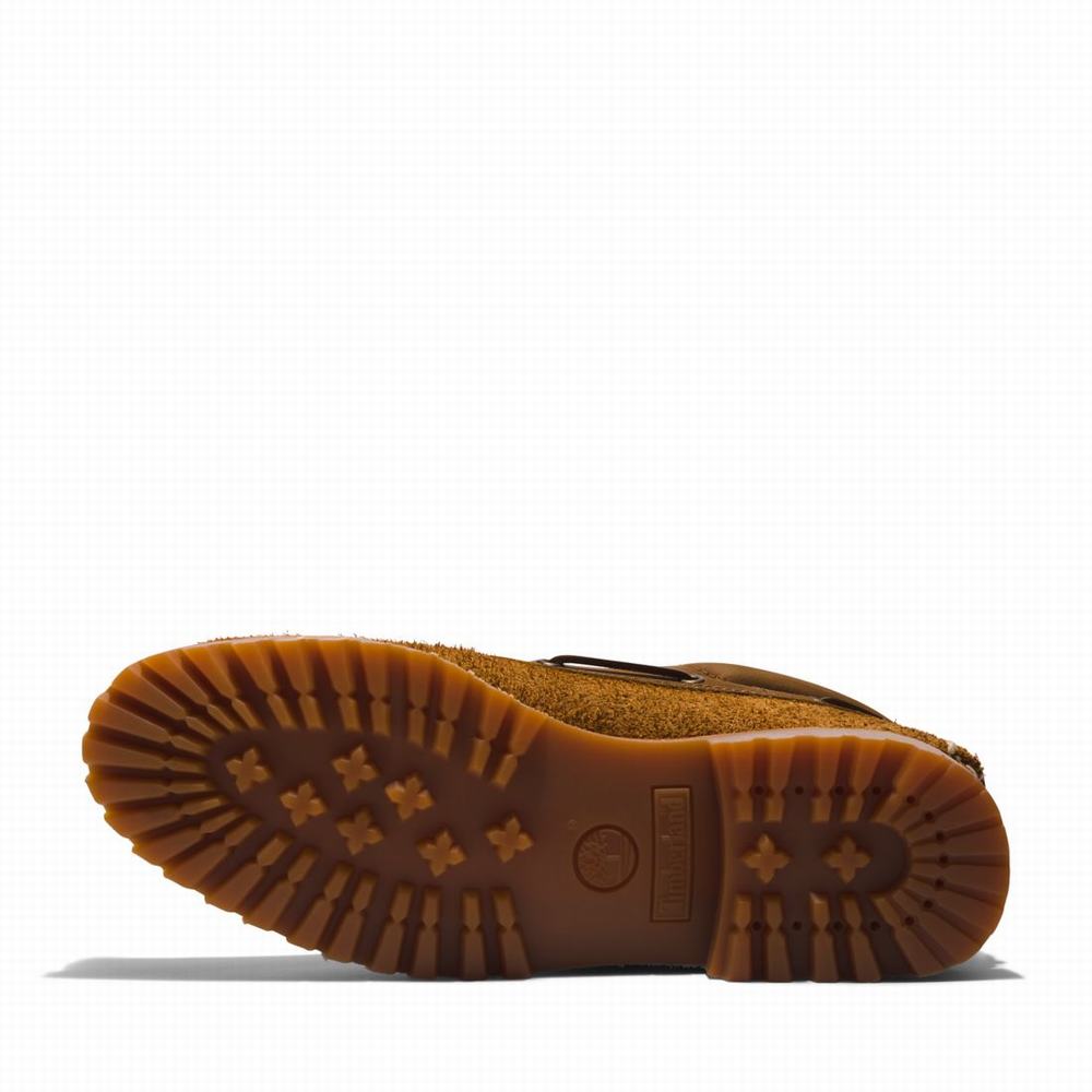 Timberland 3-Eye Lug Handsewn Tekne Ayakkabısı Erkek Kahverengi | TR-2031J