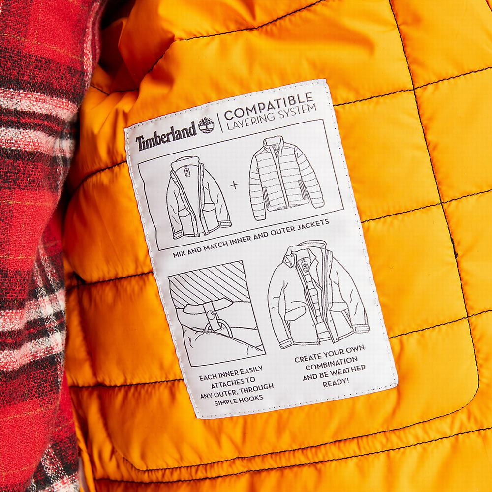 Timberland 3-in-1 Insulated Bomber Ceket Erkek Siyah | TR-1246U