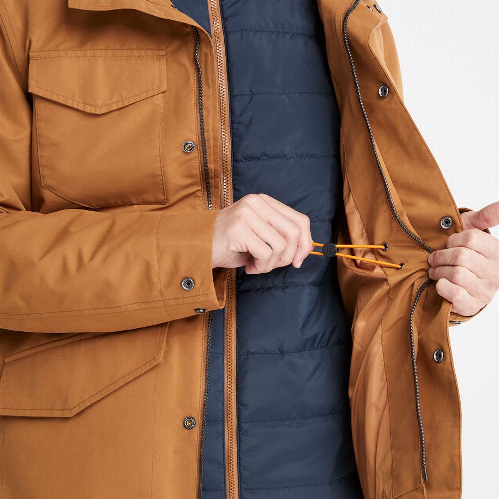 Timberland 3-in-1 Rain Ceket Erkek Kahverengi | TR-5987S