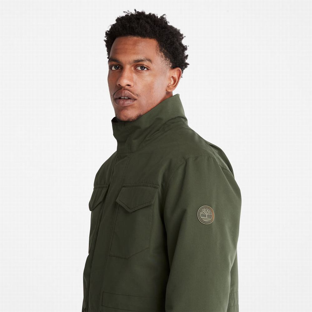 Timberland 3-in-1 Rain Ceket Erkek Koyu Yeşil | TR-9684A