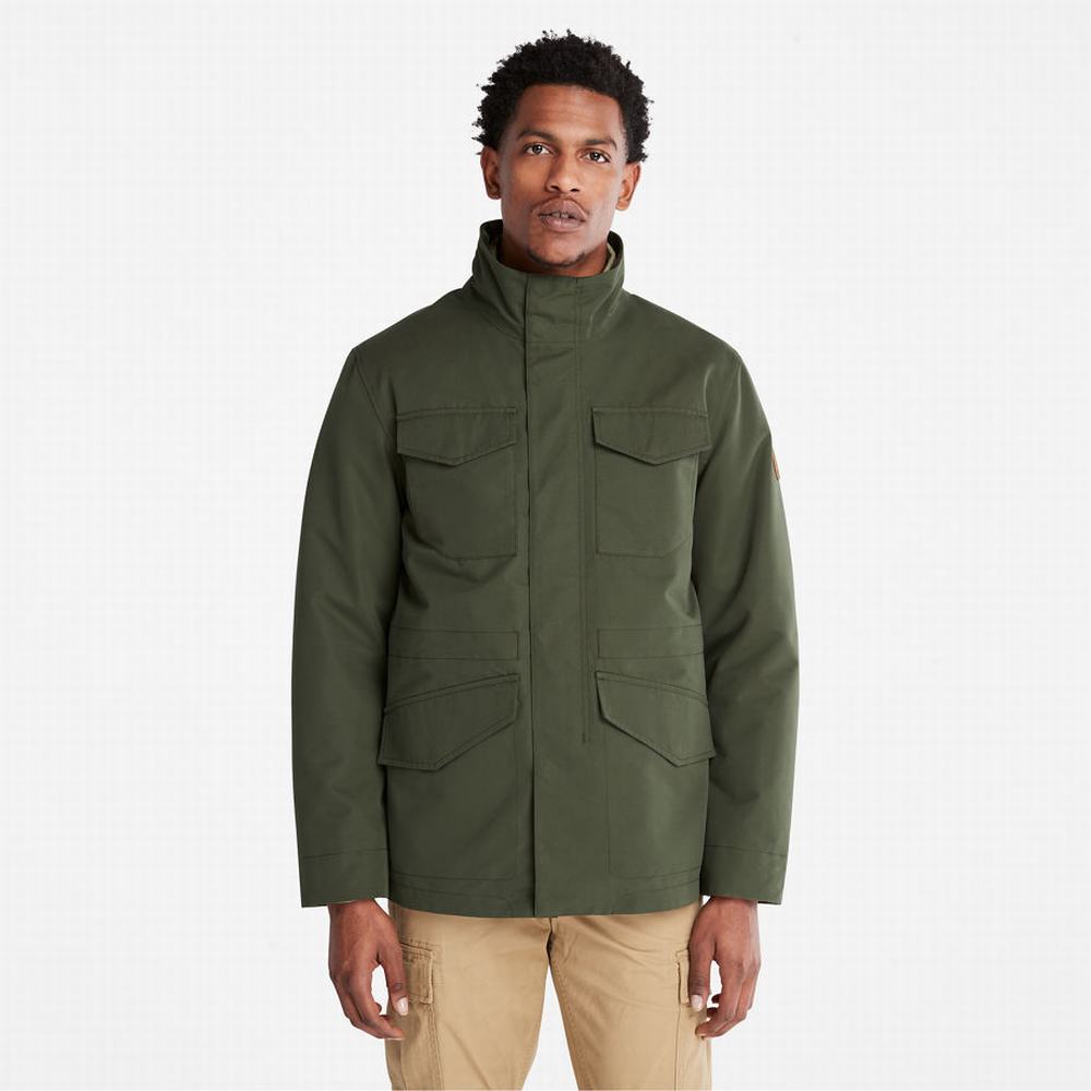 Timberland 3-in-1 Rain Ceket Erkek Koyu Yeşil | TR-9684A