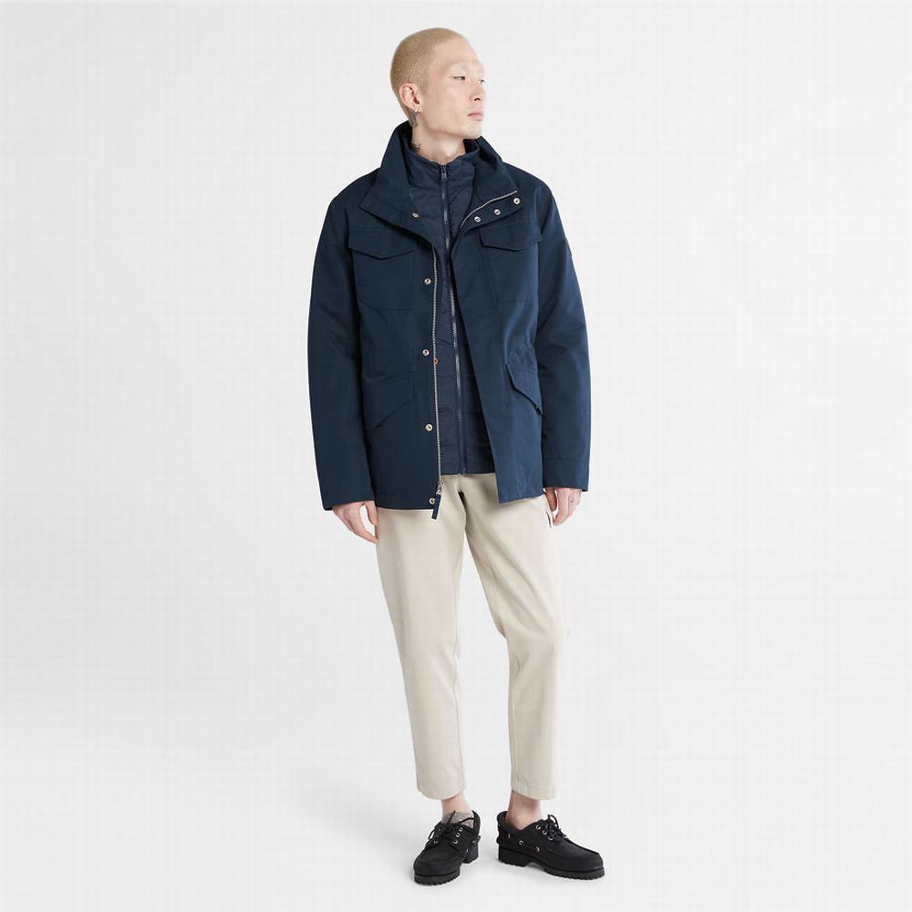 Timberland 3-in-1 Rain Ceket Erkek Lacivert | TR-4192D