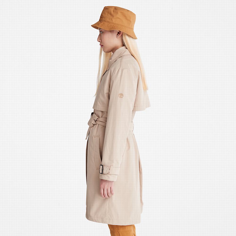 Timberland 3-in-1 Trench Kaban Kadın Bej Rengi | TR-8214R