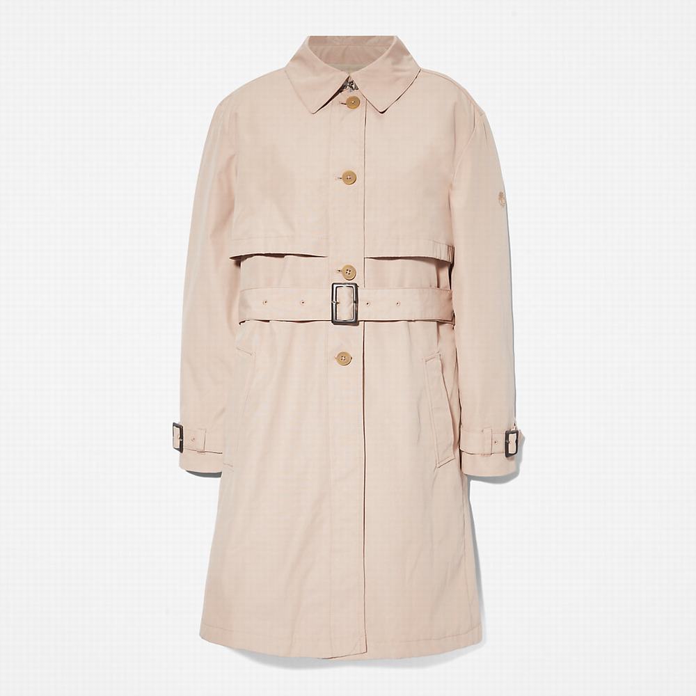 Timberland 3-in-1 Trench Kaban Kadın Bej Rengi | TR-8214R
