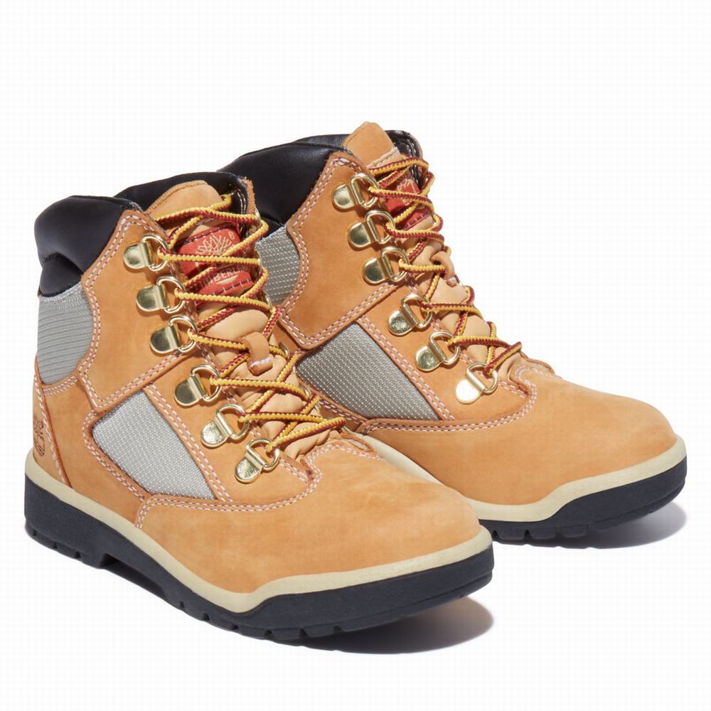 Timberland 6-Inch Field Bot Çocuk Kahverengi | TR-1304M