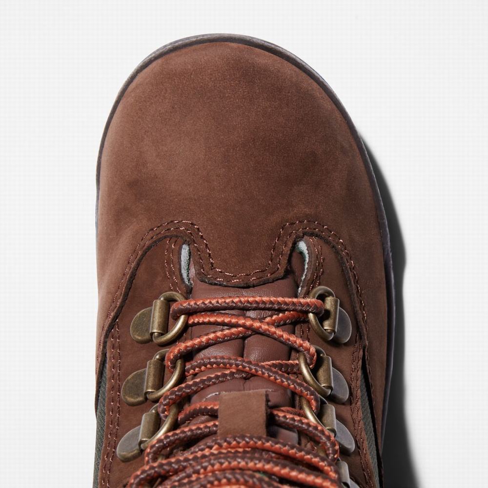 Timberland 6-Inch Field Bot Çocuk Koyu Kahverengi | TR-7324Q