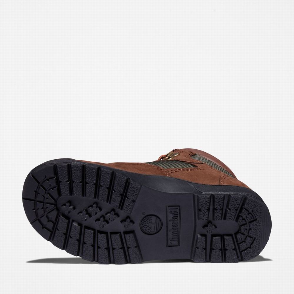 Timberland 6-Inch Field Bot Çocuk Koyu Kahverengi | TR-7324Q