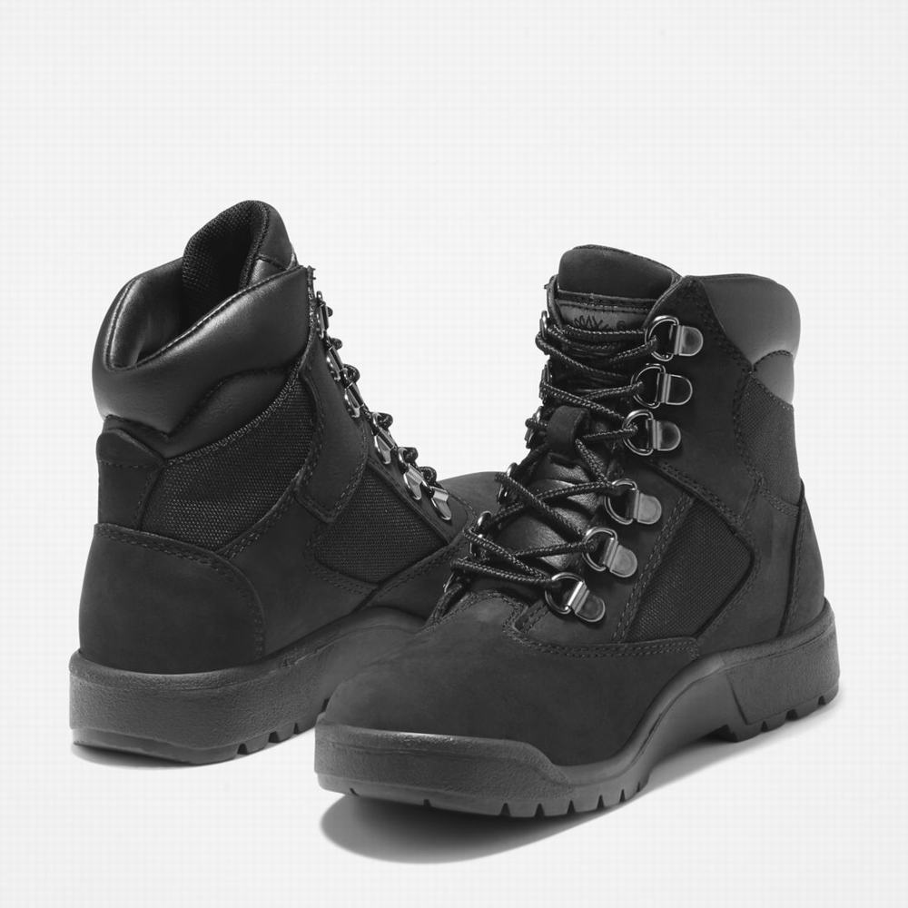 Timberland 6-Inch Field Bot Çocuk Siyah | TR-8409E
