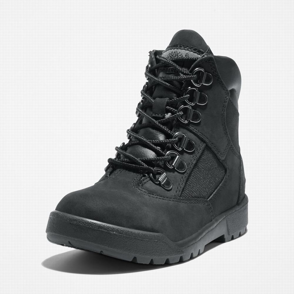 Timberland 6-Inch Field Bot Çocuk Siyah | TR-8409E