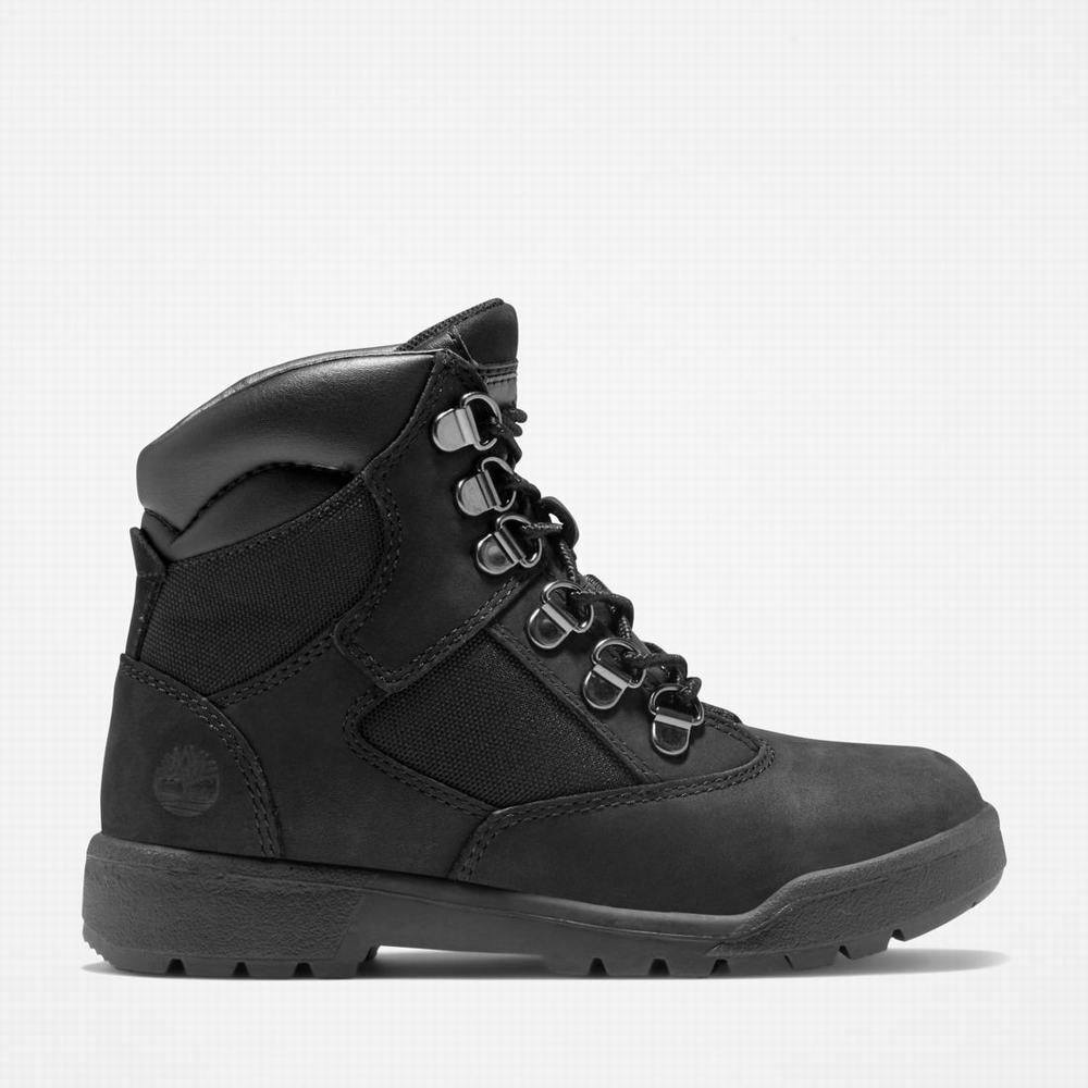 Timberland 6-Inch Field Bot Çocuk Siyah | TR-8409E
