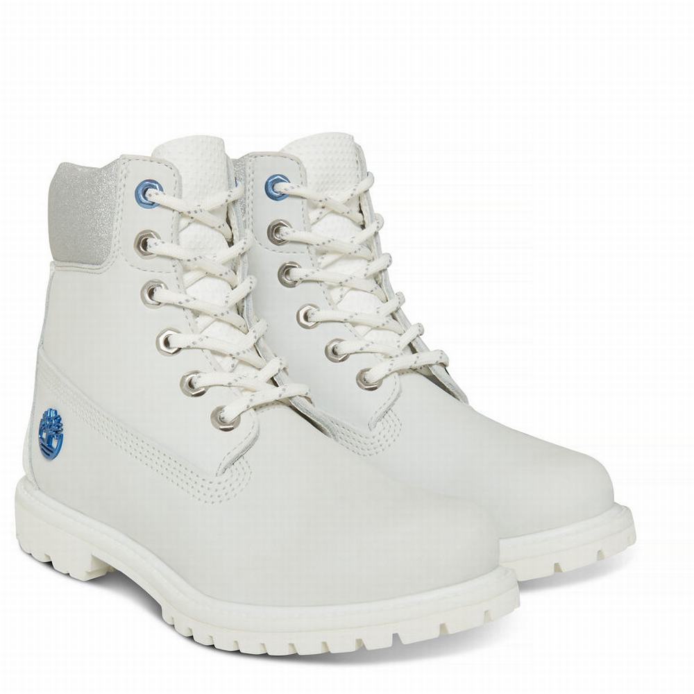 Timberland 6 Inch Ice Bot Kadın Beyaz | TR-8934J
