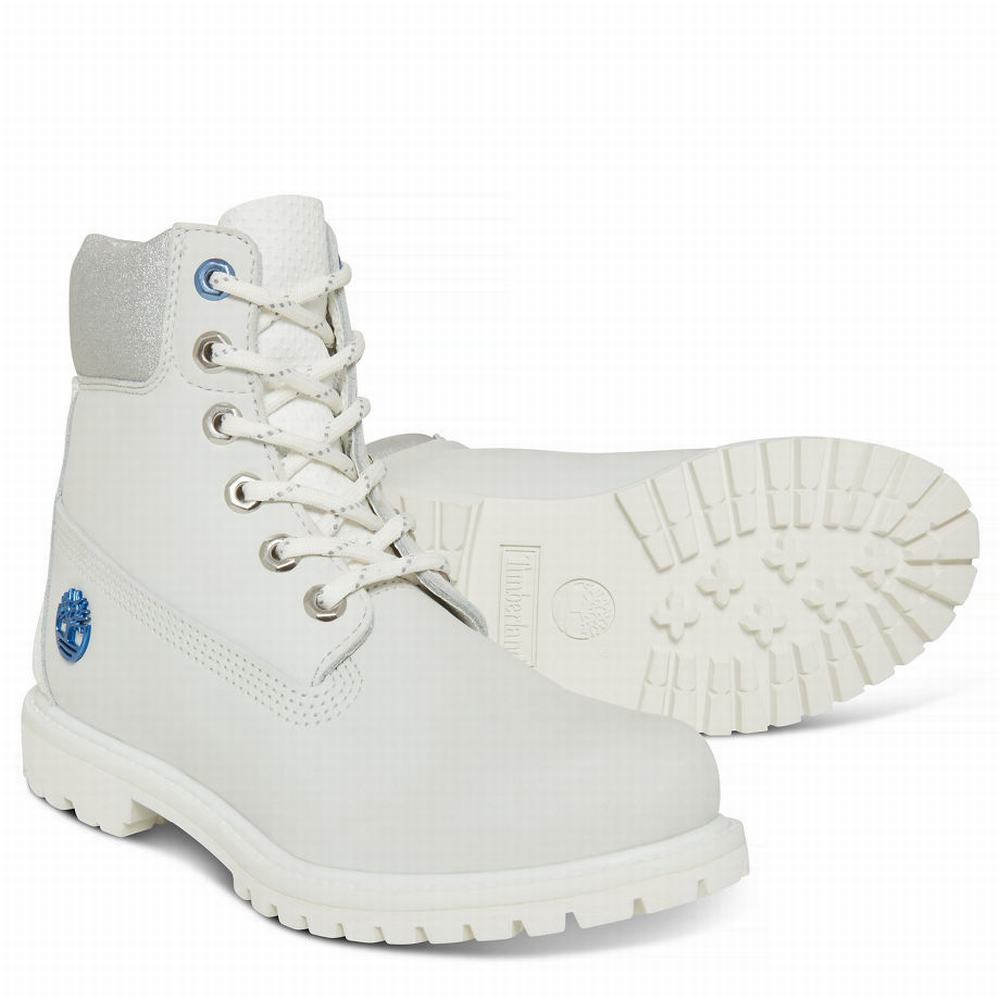 Timberland 6 Inch Ice Bot Kadın Beyaz | TR-8934J