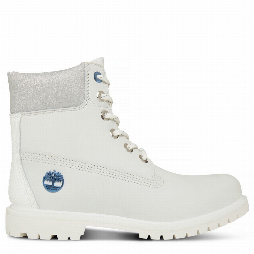 Timberland 6 Inch Ice Bot Kadın Beyaz | TR-8934J