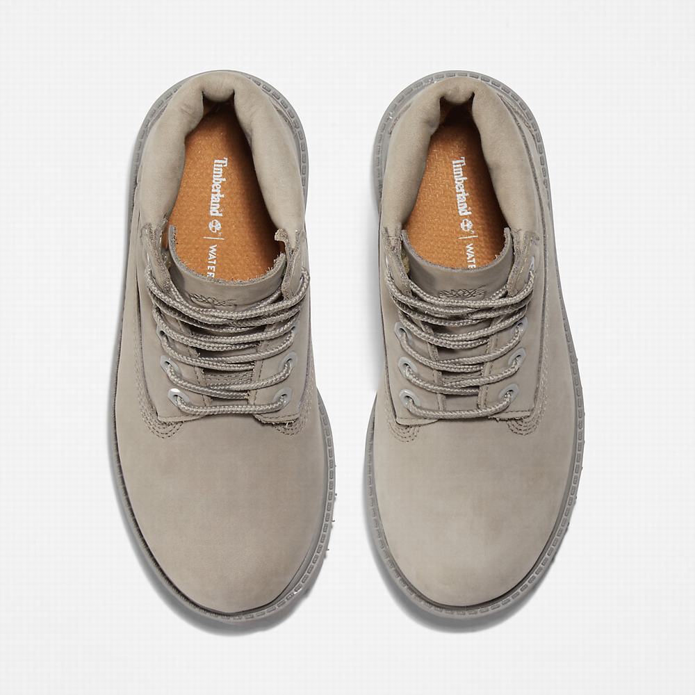 Timberland 6 Inch Premium Bot Çocuk Gri | TR-5041U