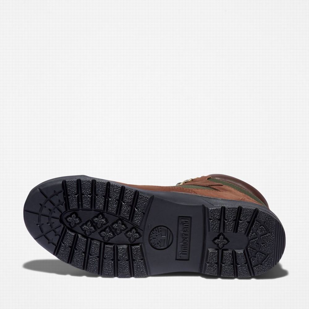 Timberland 6-Inch Waterproof Field Bot Erkek Koyu Kahverengi | TR-2706A
