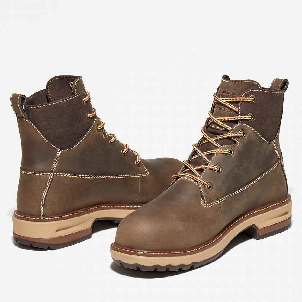 Timberland 6-inch Hightower Worker Boot Iş Botu Kadın Kahverengi | TR-9238A