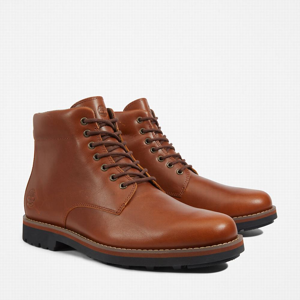 Timberland Alden Brook Side-Zip Bot Erkek Koyu Kahverengi | TR-4801D