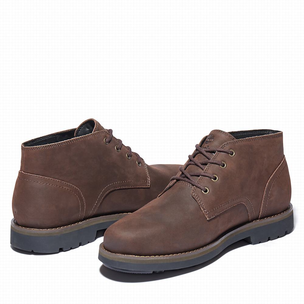 Timberland Alden Brook Waterproof Chukka Bot Erkek Koyu Kahverengi | TR-0927H