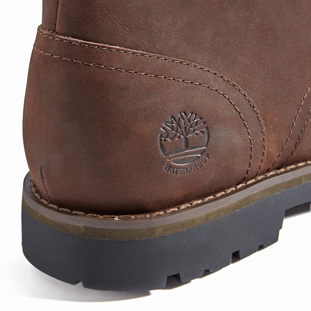 Timberland Alden Brook Waterproof Chukka Bot Erkek Koyu Kahverengi | TR-0927H