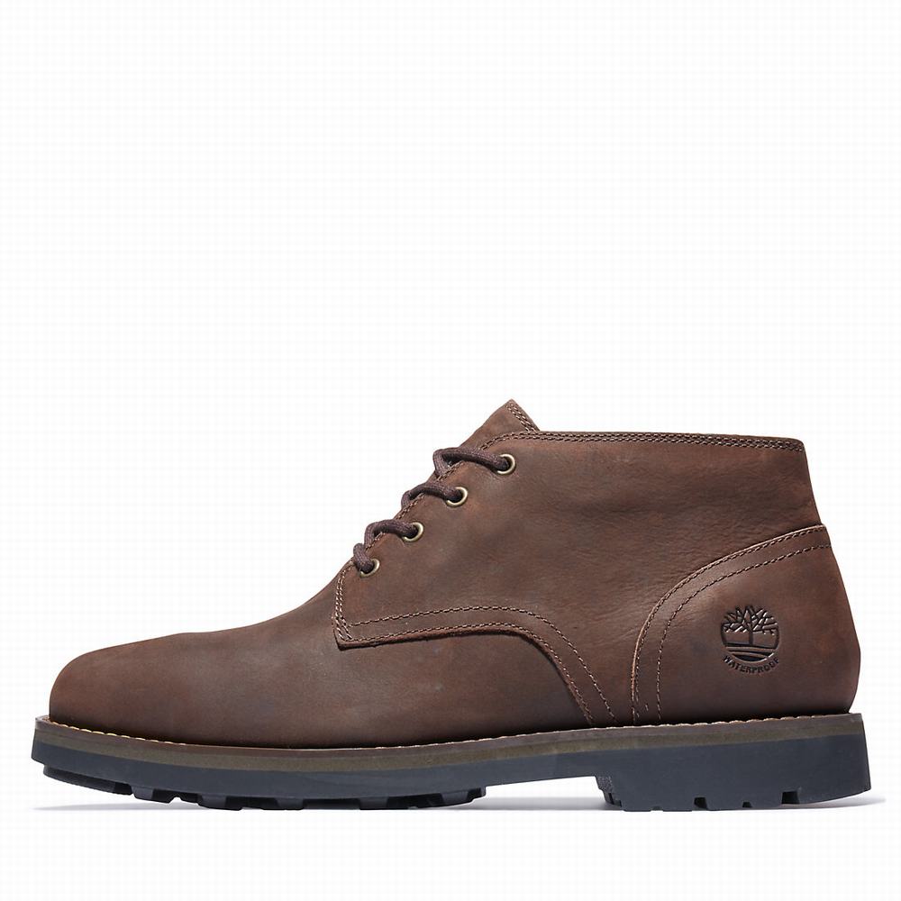 Timberland Alden Brook Waterproof Chukka Bot Erkek Koyu Kahverengi | TR-0927H