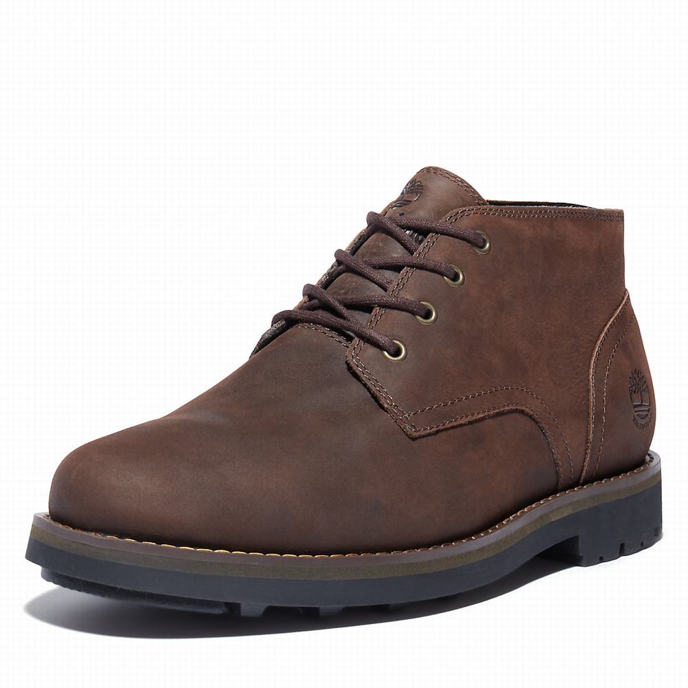 Timberland Alden Brook Waterproof Chukka Bot Erkek Koyu Kahverengi | TR-0927H