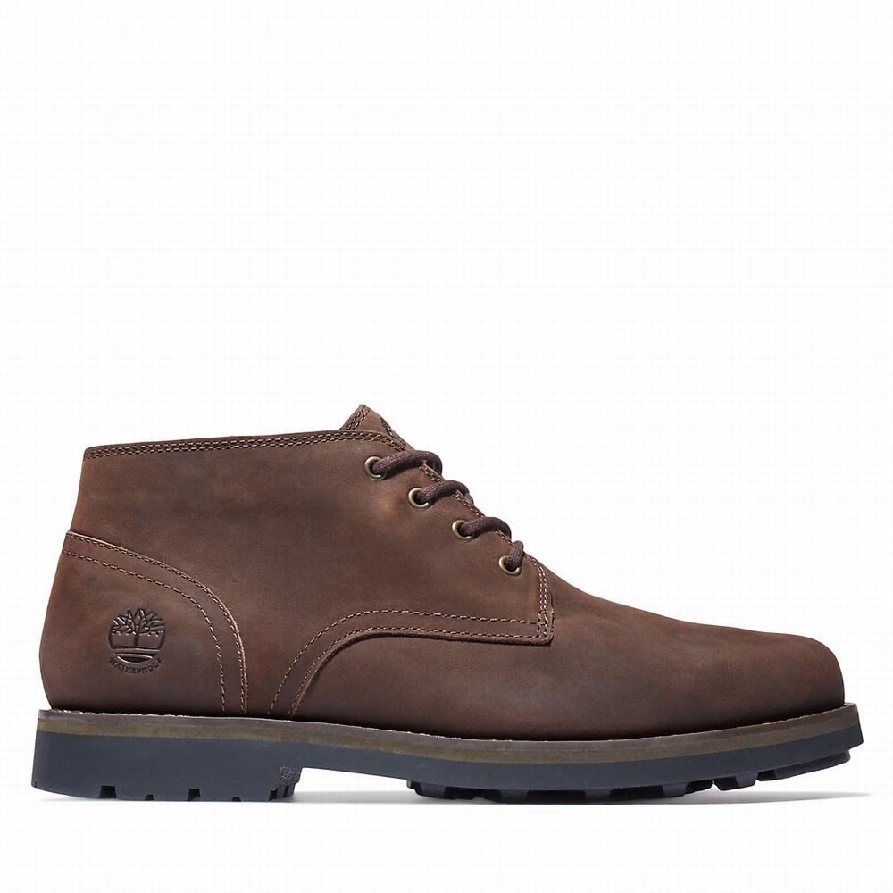 Timberland Alden Brook Waterproof Chukka Bot Erkek Koyu Kahverengi | TR-0927H