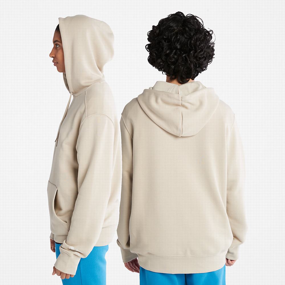 Timberland All Gender Luxe Konfor Essentials Refibra™ Kapüşonlu Sweatshirt Erkek Açık Gri | TR-9123S