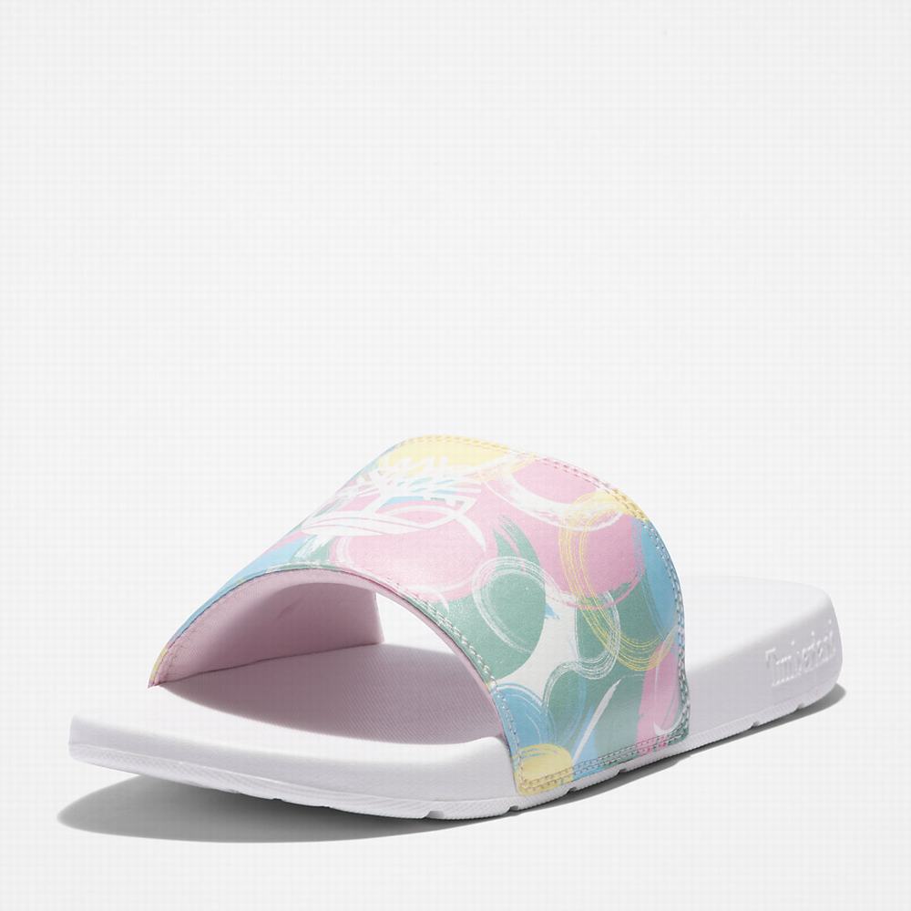 Timberland All Gender Playa Sands Terlik Terlik Erkek Açık Pembe | TR-8472Z