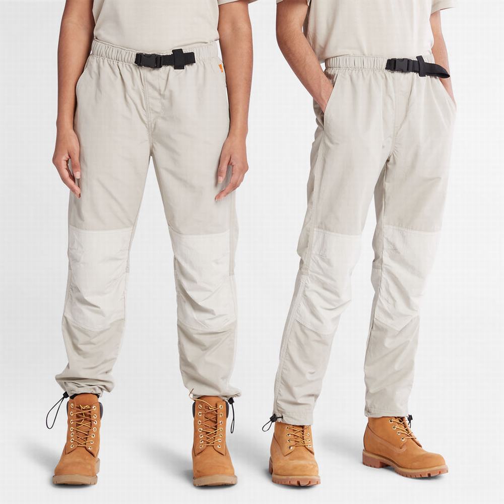 Timberland All Gender Su-Resistant Jogger Pantolon Erkek Açık Gri | TR-3758Z