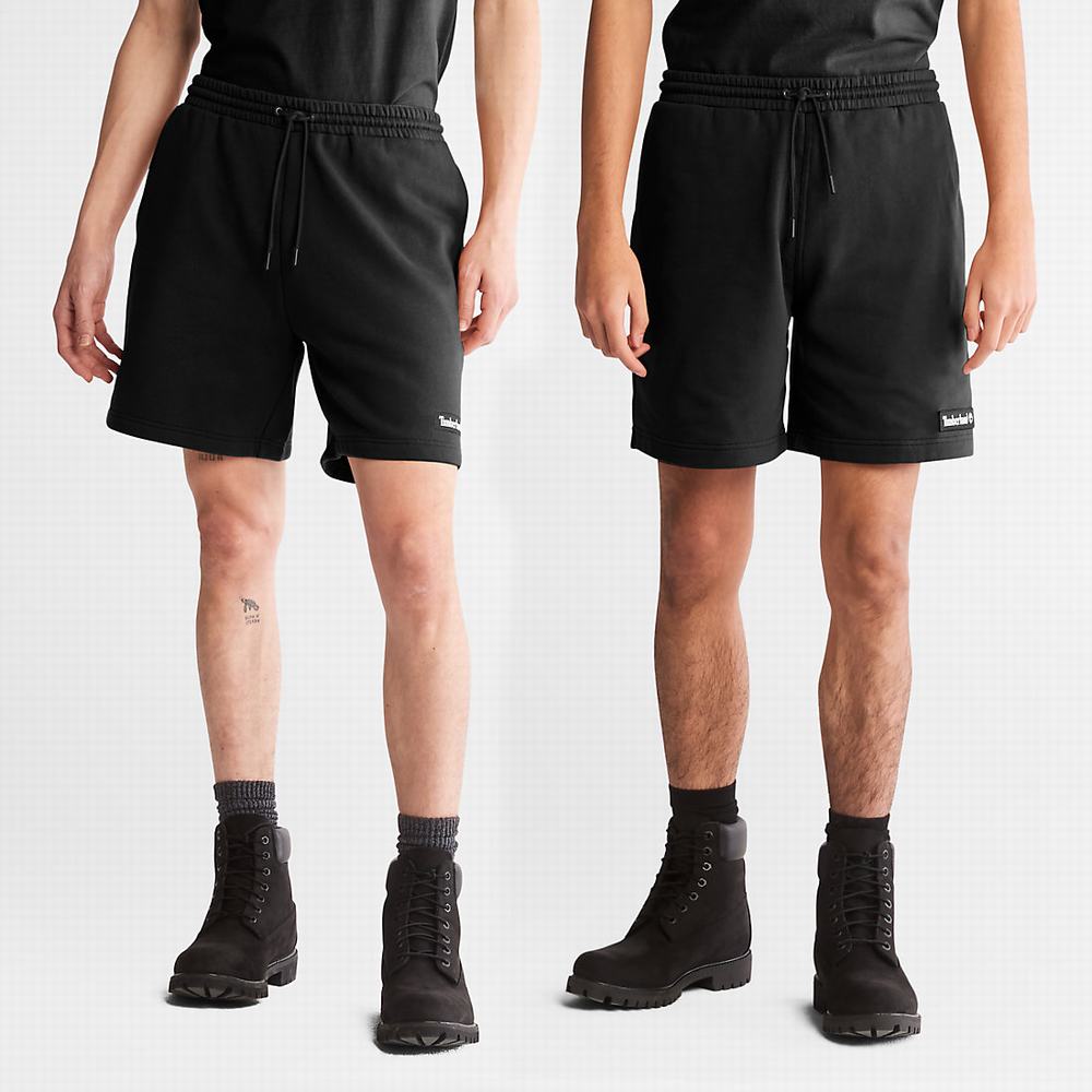 Timberland All Gender Sweatshorts Şort Erkek Siyah | TR-1327U