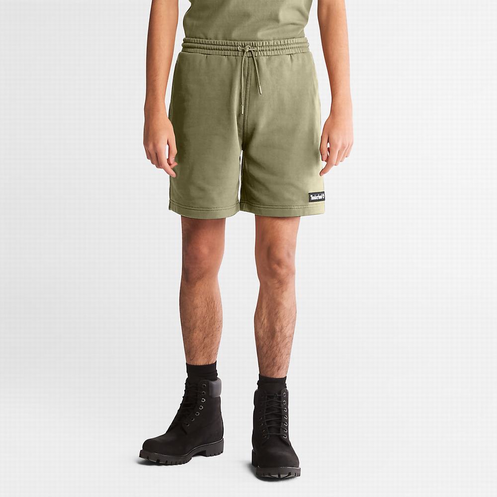 Timberland All Gender Sweatshorts Şort Erkek Yeşil | TR-5038P