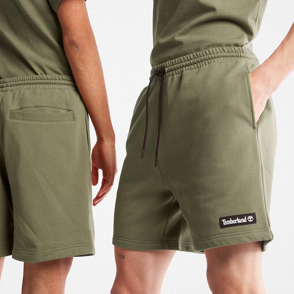 Timberland All Gender Sweatshorts Şort Erkek Yeşil | TR-5038P