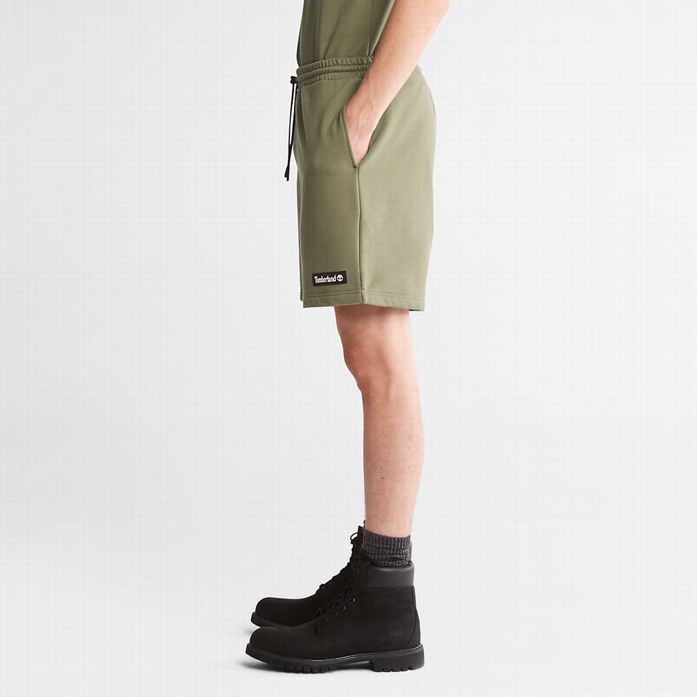 Timberland All Gender Sweatshorts Şort Erkek Yeşil | TR-5038P