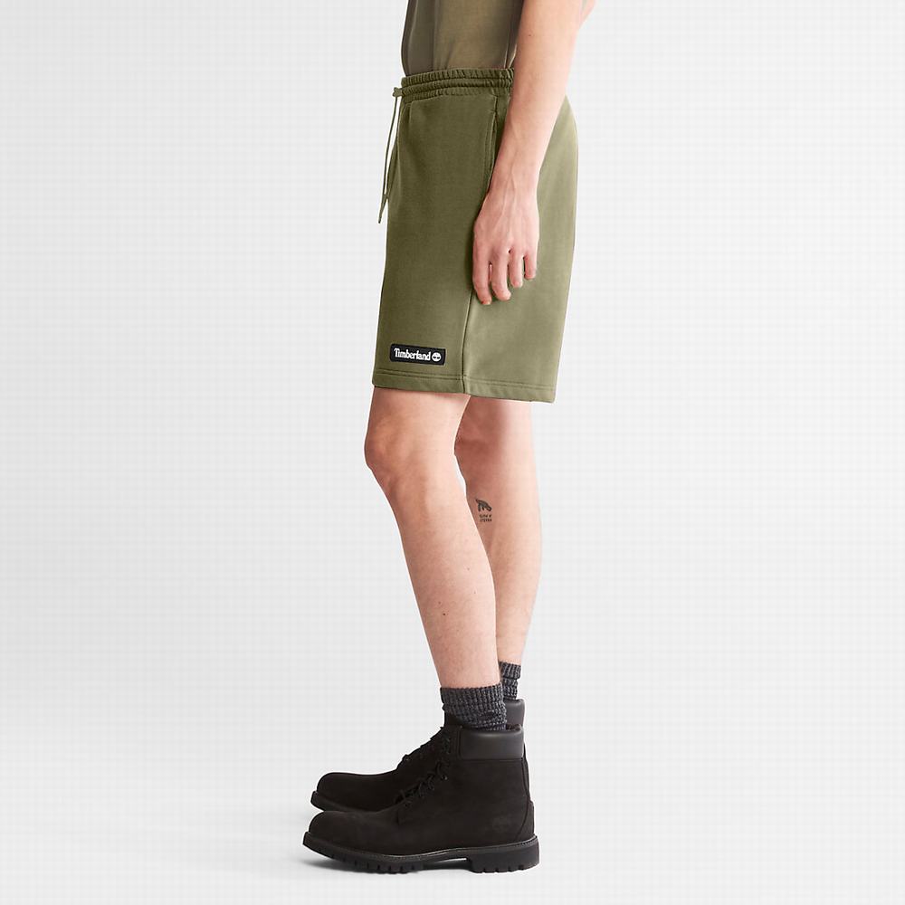 Timberland All Gender Sweatshorts Şort Erkek Yeşil | TR-5038P