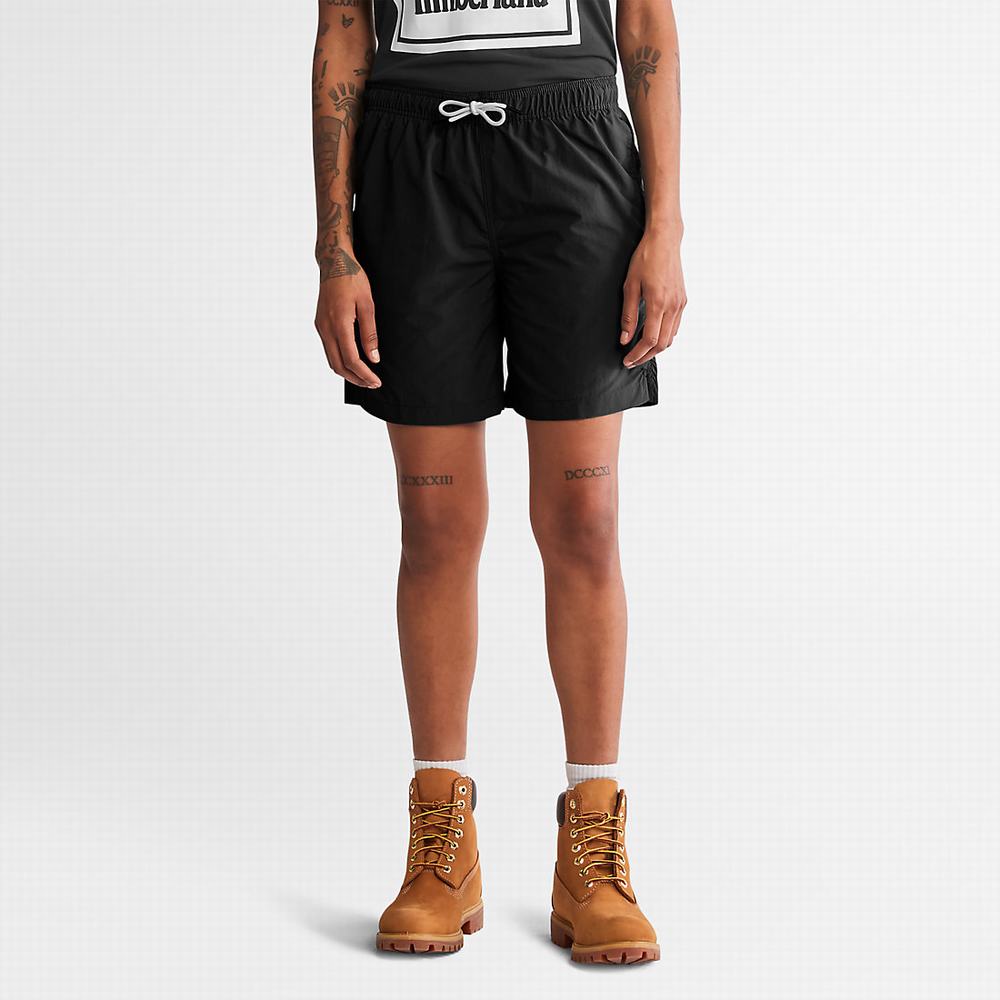Timberland All Gender Windbreaker Şort Erkek Siyah | TR-0584W
