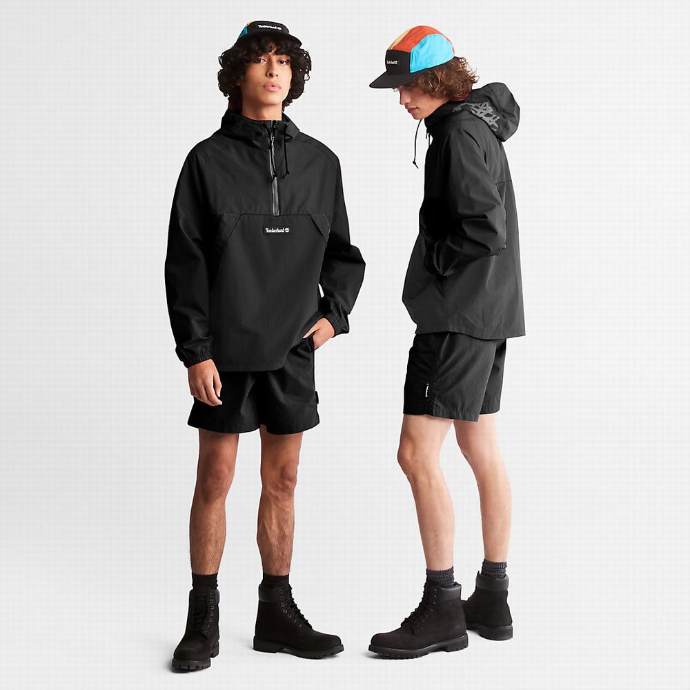 Timberland All Gender Windbreaker Şort Erkek Siyah | TR-0584W