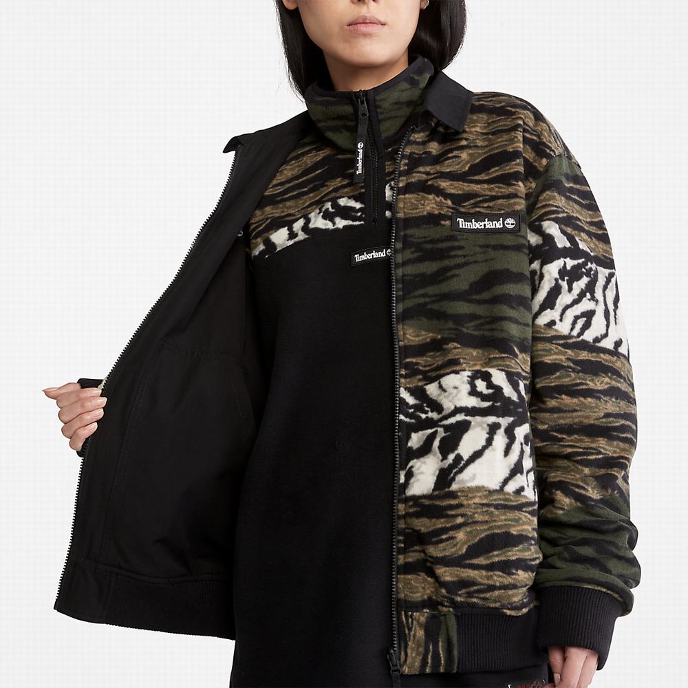 Timberland All Gender Year of the Tiger Bomber Ceket Erkek Siyah | TR-3650V