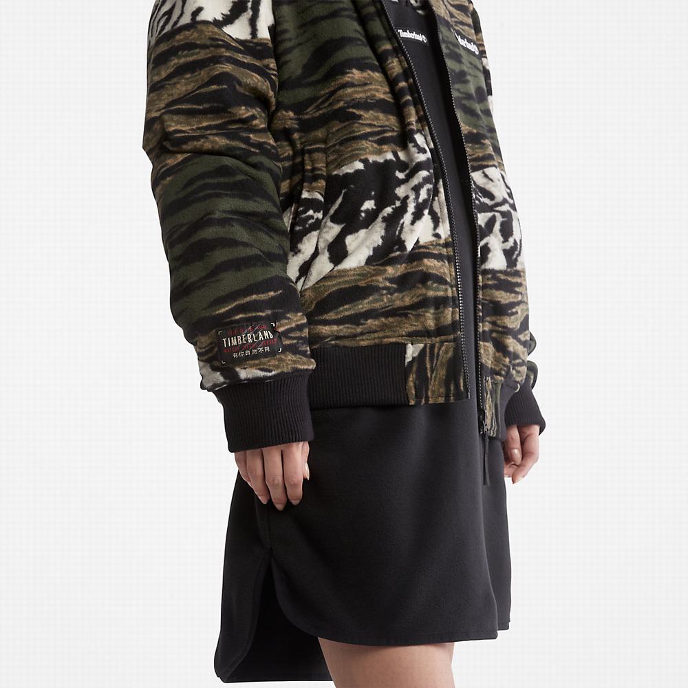 Timberland All Gender Year of the Tiger Bomber Ceket Erkek Siyah | TR-3650V