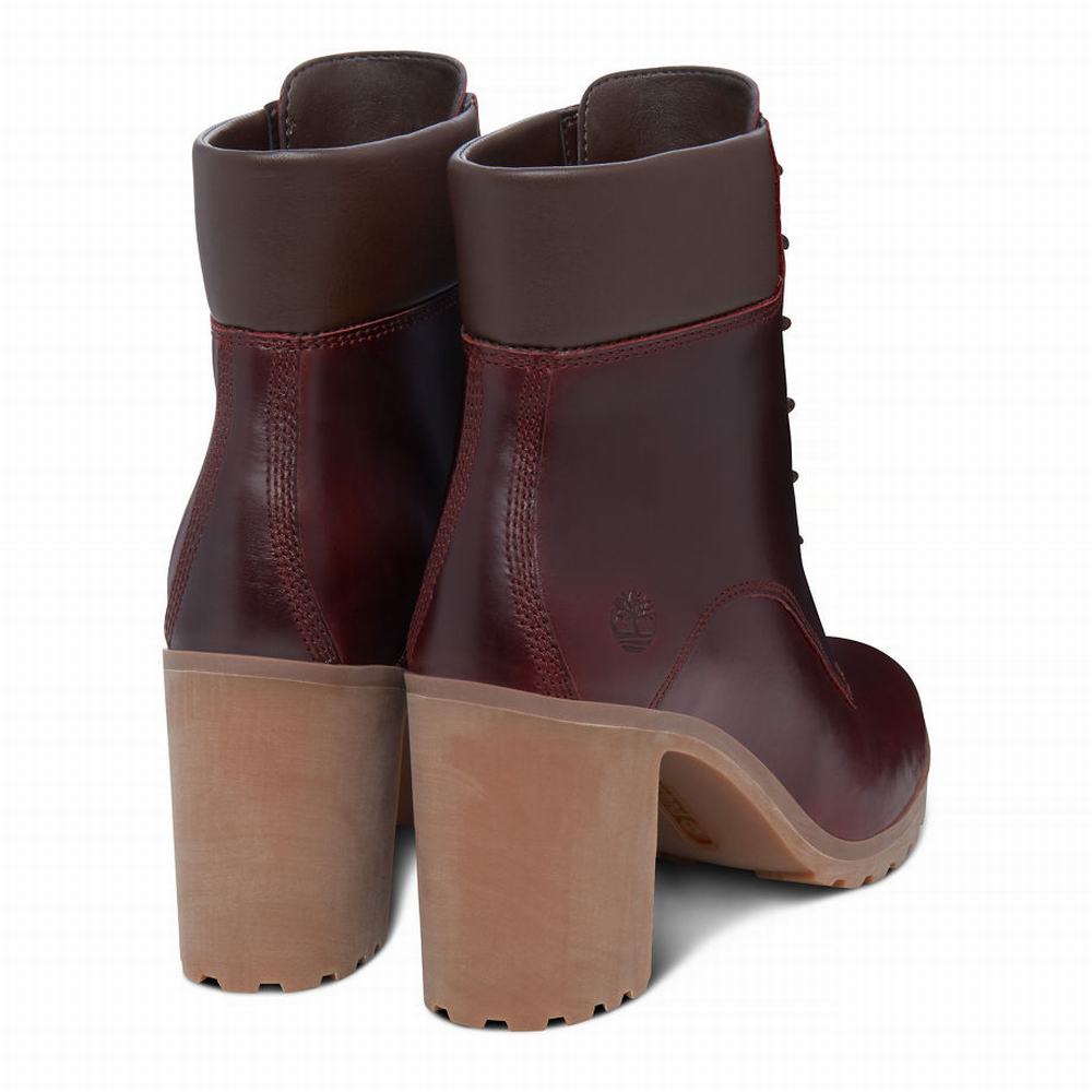 Timberland Allington 6 Inch Bot Kadın Bordo | TR-8319R