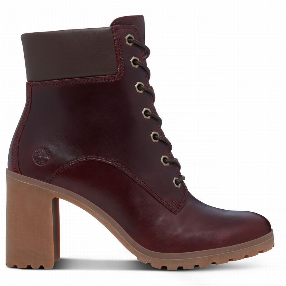 Timberland Allington 6 Inch Bot Kadın Bordo | TR-8319R