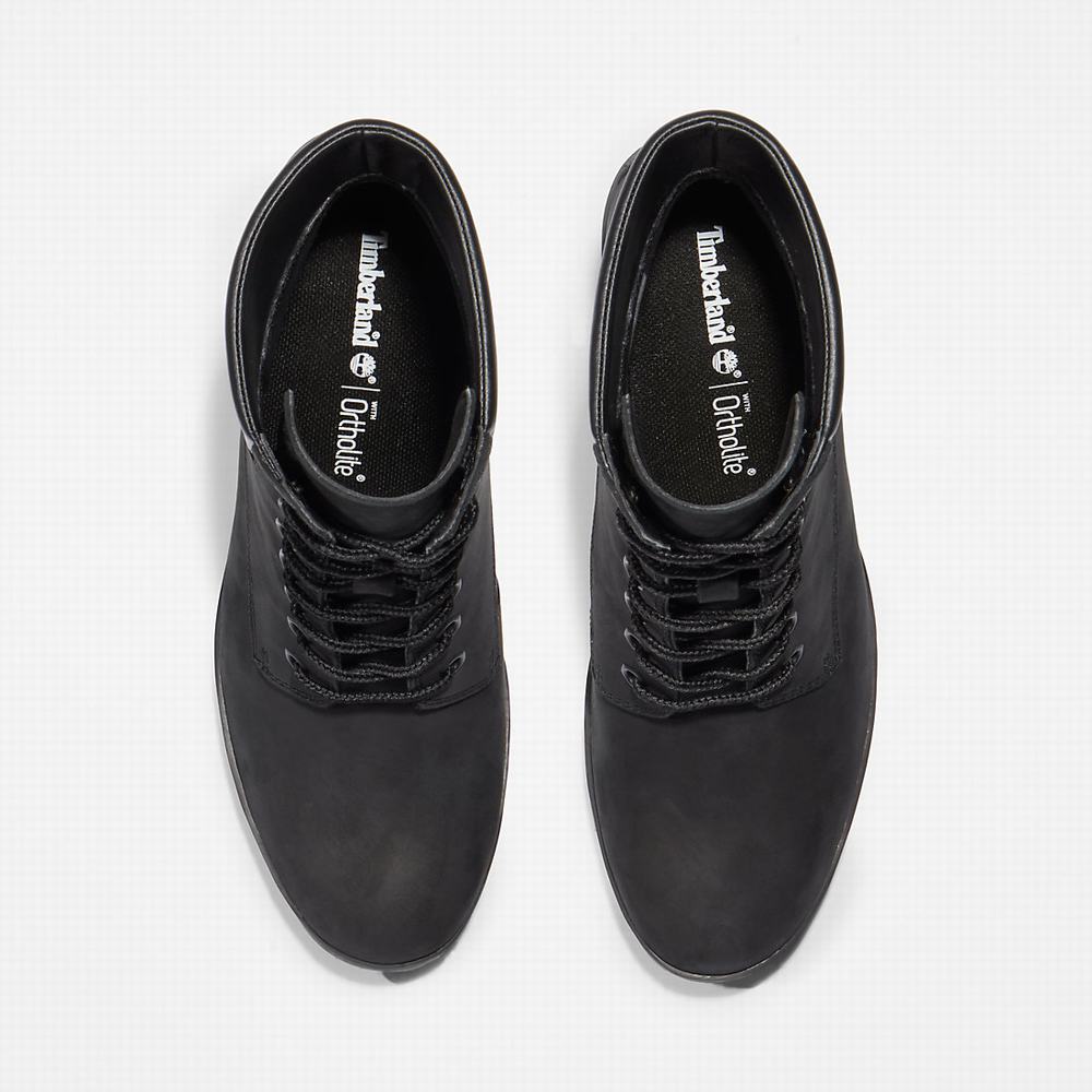 Timberland Allington 6 Inch Lace-Up Bot Kadın Siyah | TR-0476W